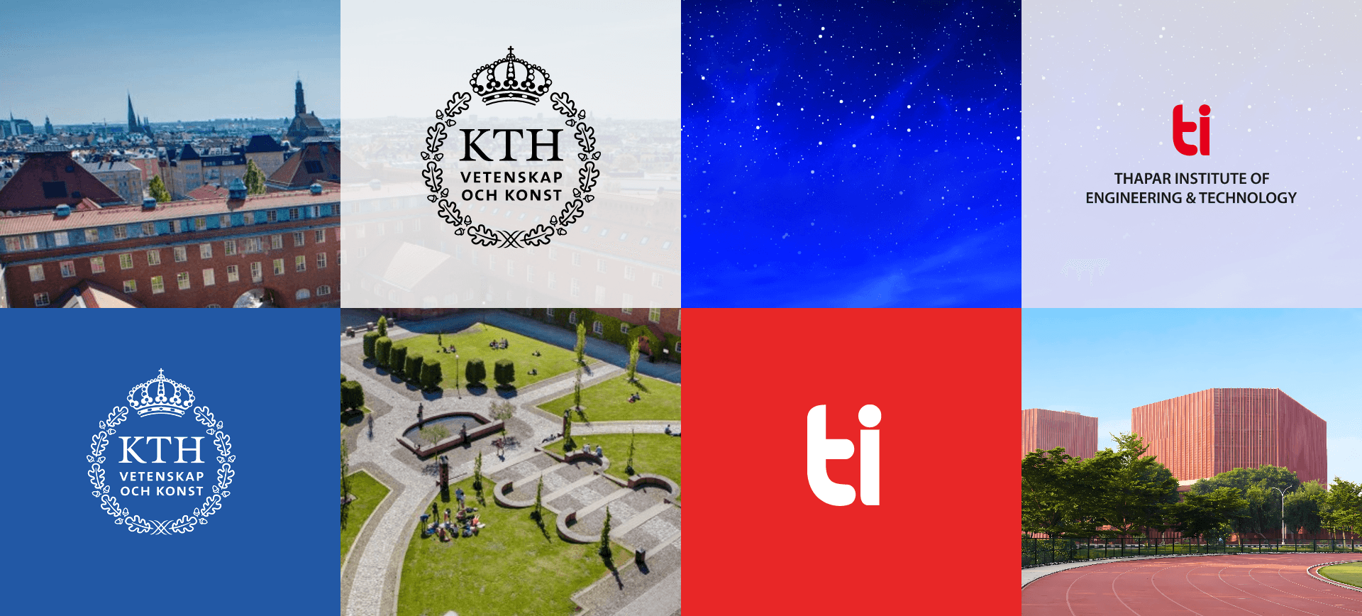 KTH Royal Institute of Technology 
 and <b>Thapar Institute</b>