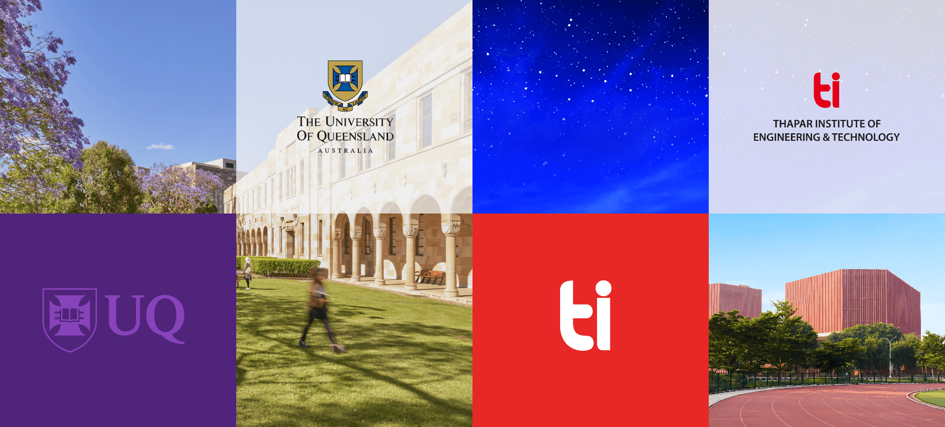 University of Queensland 

 and <b>Thapar Institute</b>